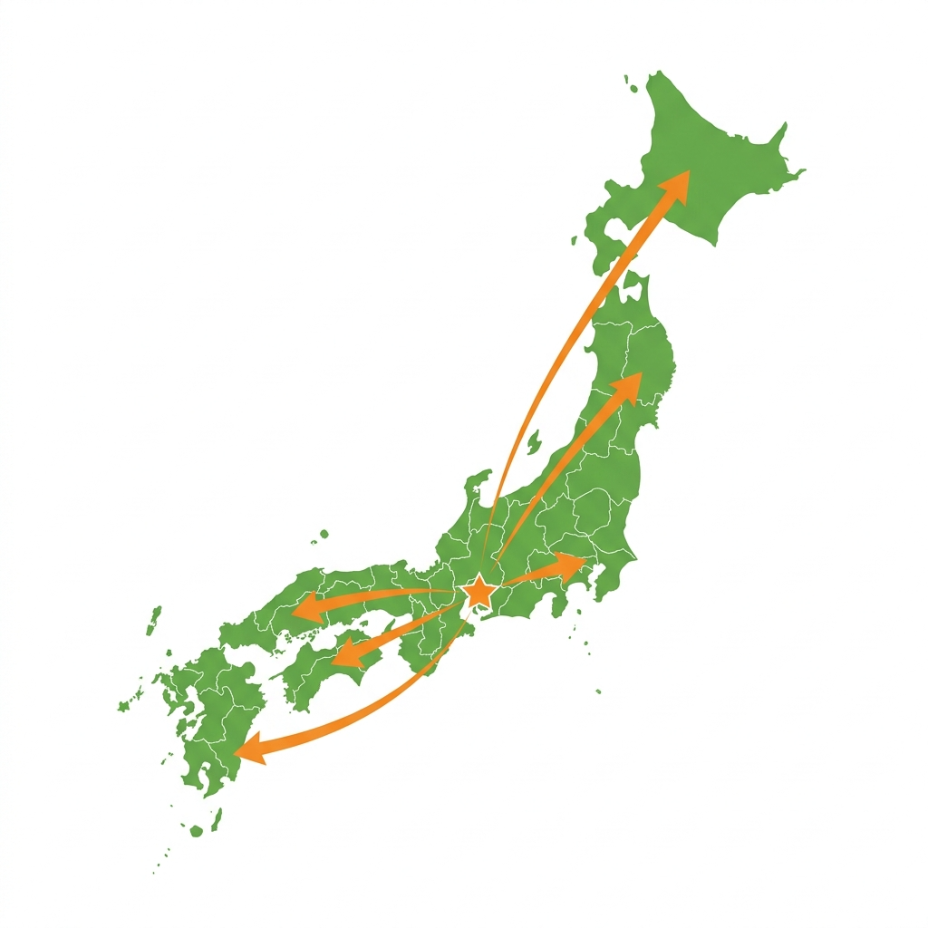 全国納車対応